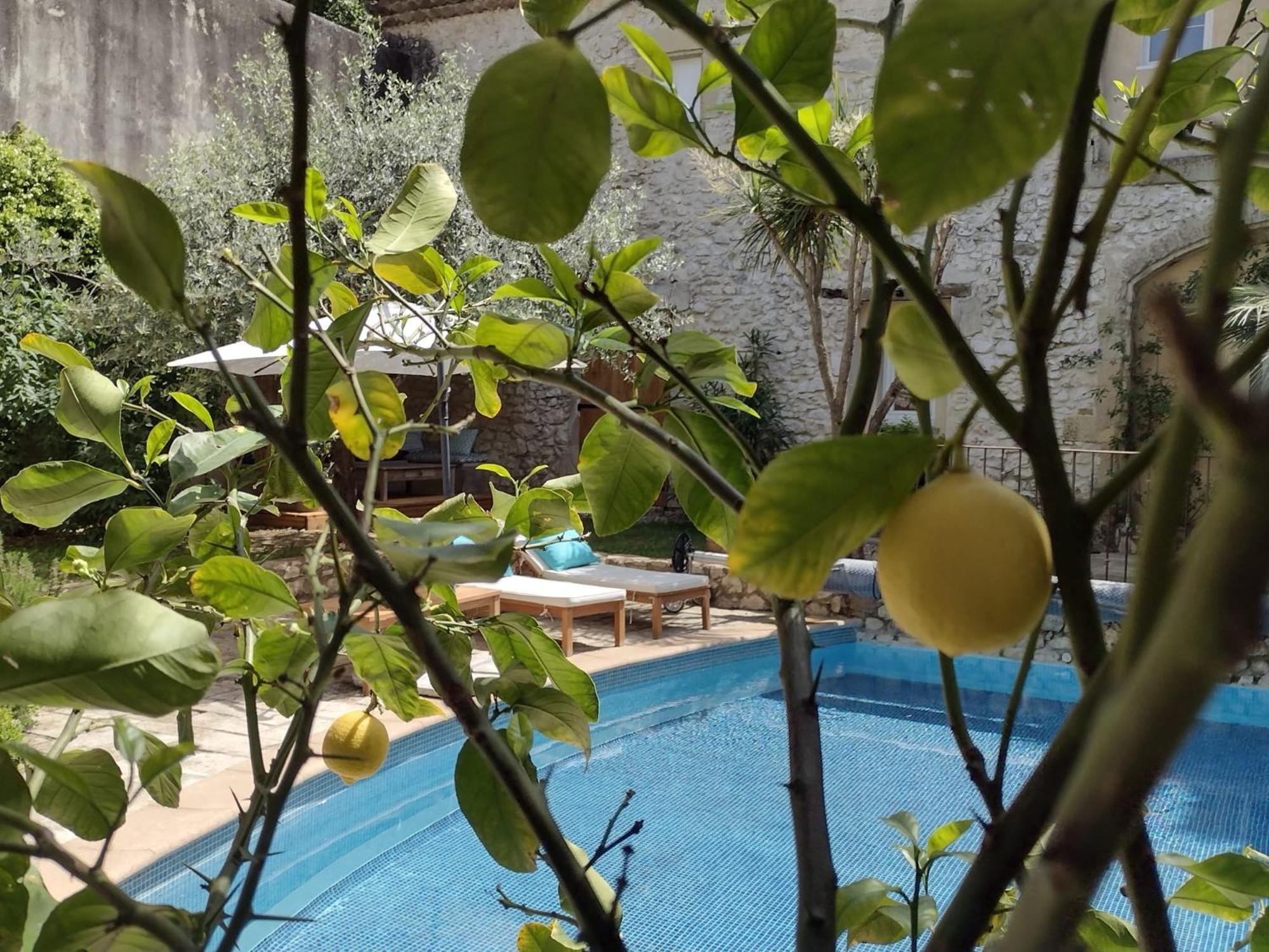 Saint-Genies-de-Malgoires La Maison Des Autres, Piscine Chauffee, Chambres D'Hotes Proches Uzes, Nimes, Pont Du Gard מראה חיצוני תמונה