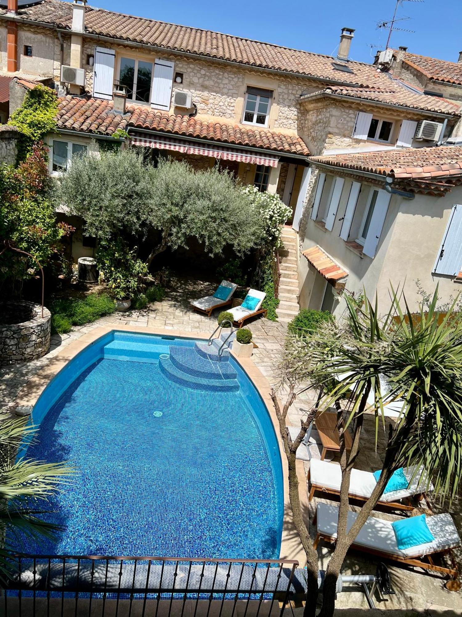 Saint-Genies-de-Malgoires La Maison Des Autres, Piscine Chauffee, Chambres D'Hotes Proches Uzes, Nimes, Pont Du Gard מראה חיצוני תמונה